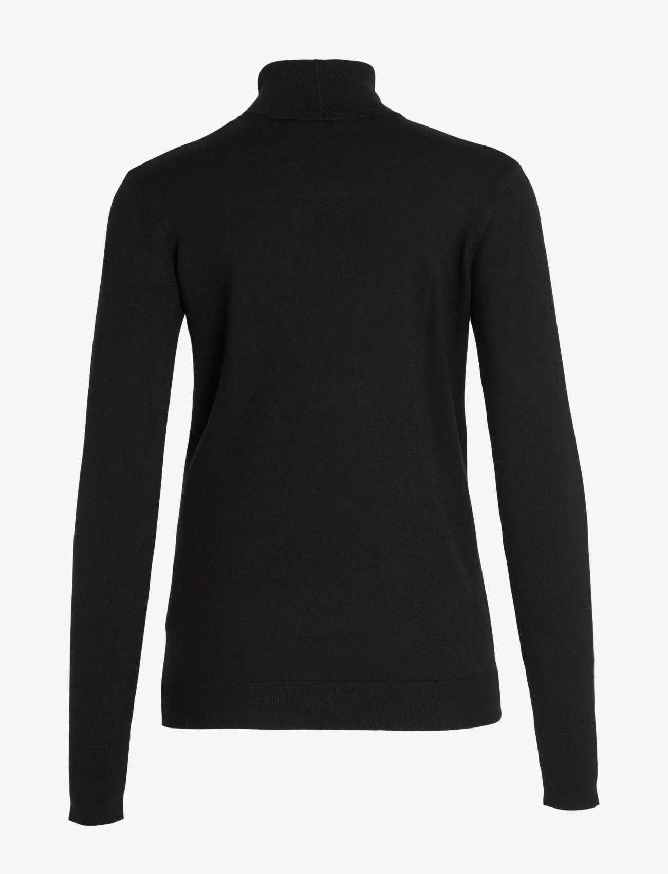 Vila - VIJENEVE ROLLNECK L/S KNIT TOP - NOOS - black - 1