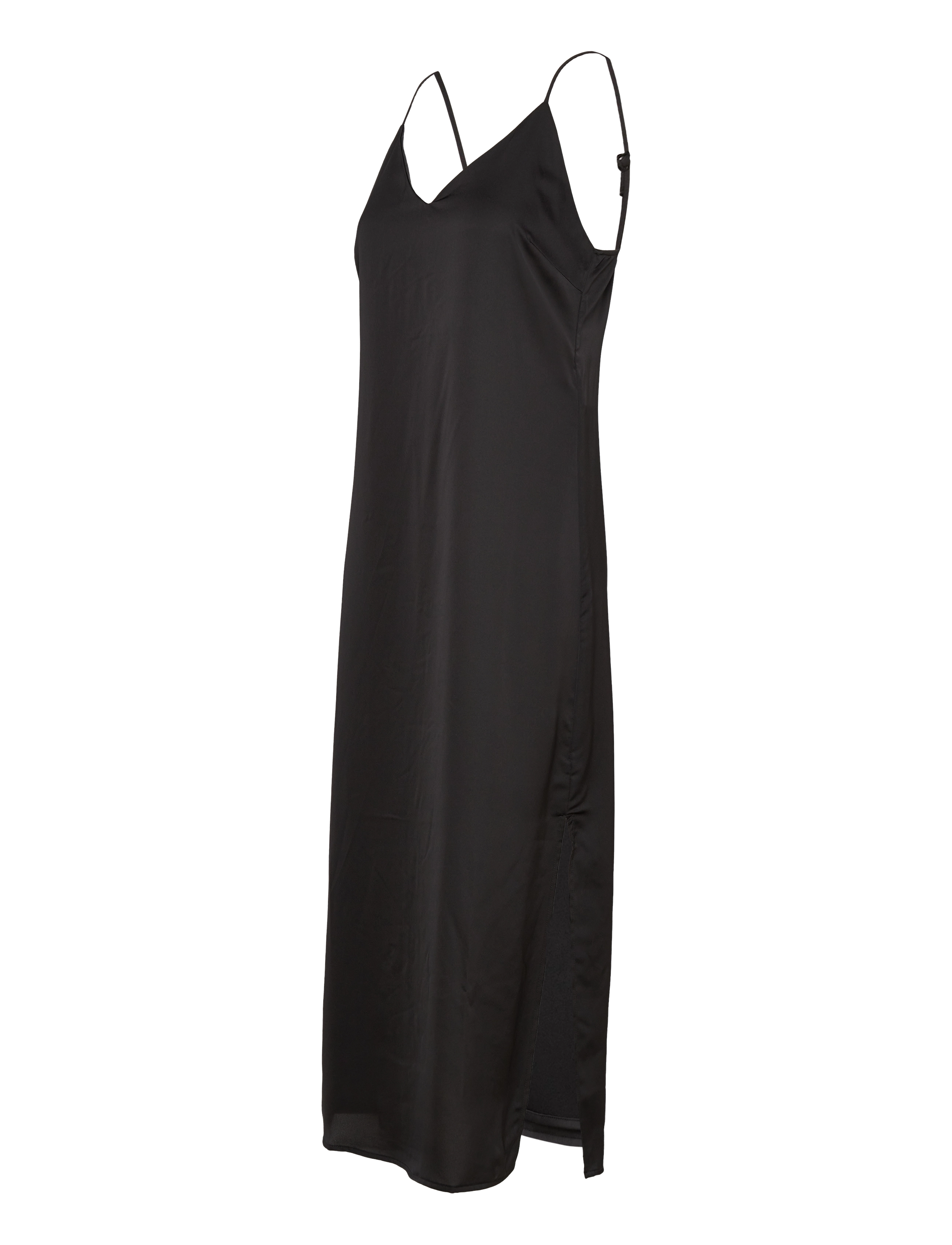 Vila - VIELLETTE SINGLET SATIN DRESS/SU - NOOS - black - 2
