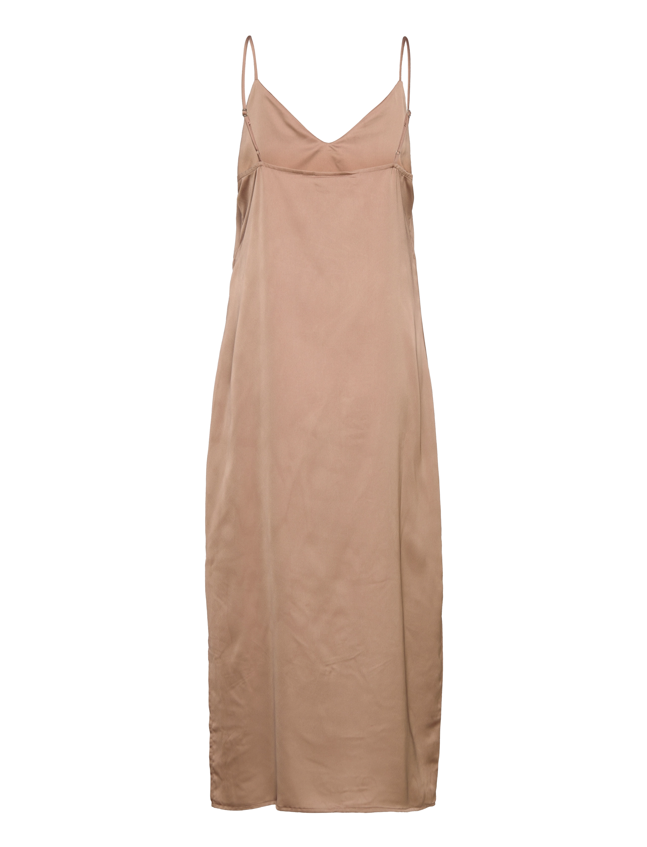 Vila - VIELLETTE SINGLET SATIN DRESS/SU - NOOS - portabella - 1
