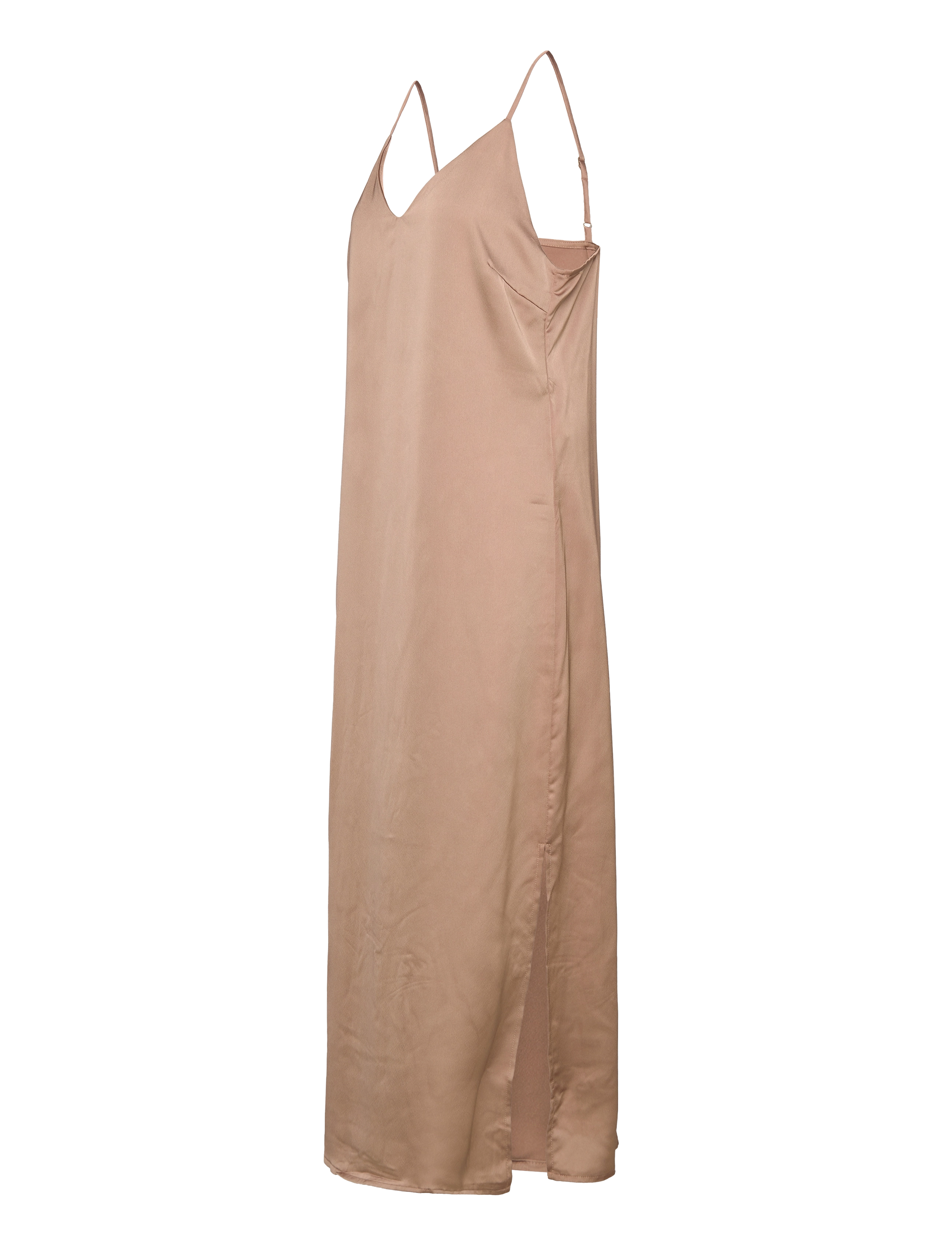 Vila - VIELLETTE SINGLET SATIN DRESS/SU - NOOS - portabella - 2