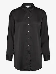 Vila - VIELLETTE L/S TUNIC/SU - NOOS - langermede skjorter - black - 0