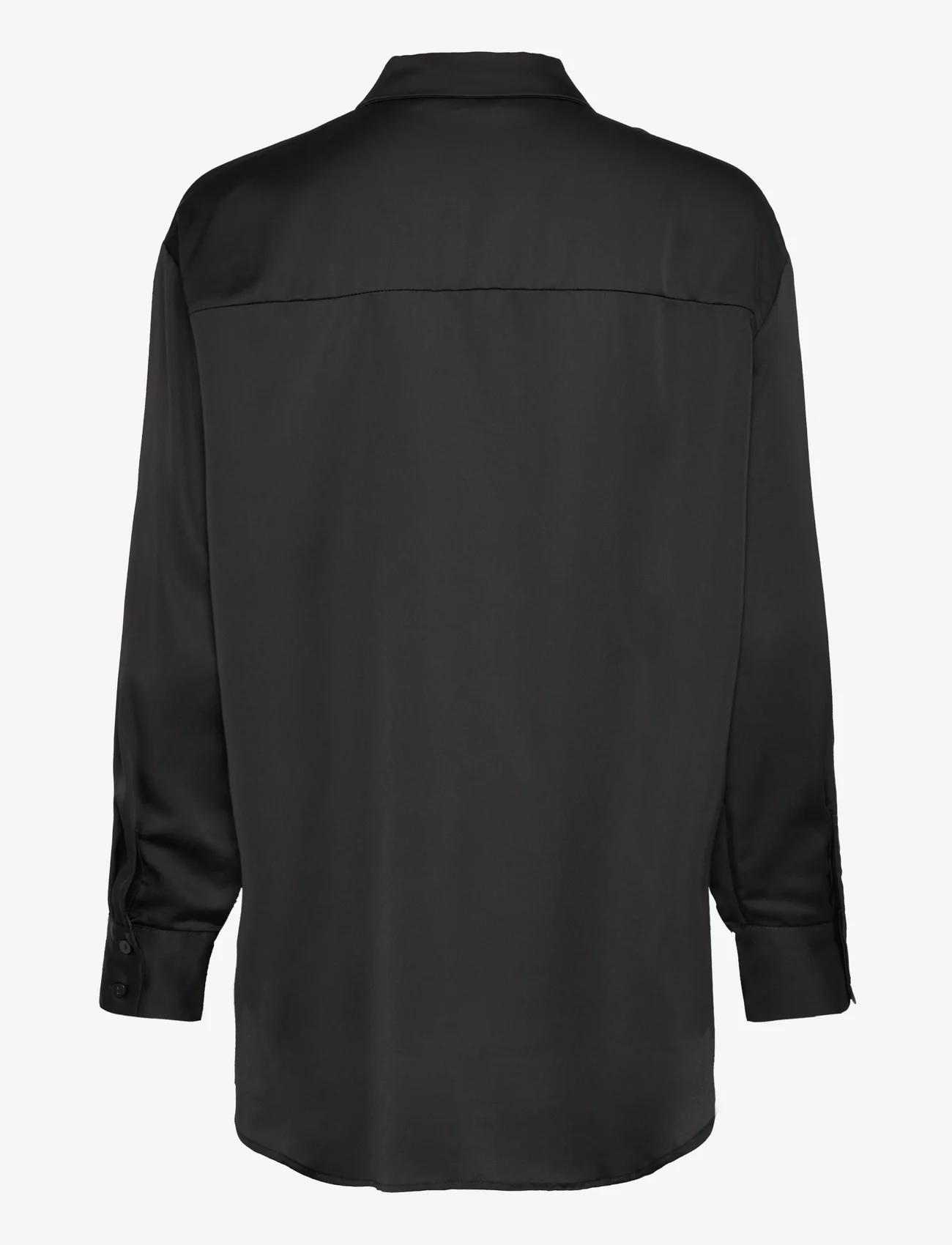 Vila - VIELLETTE L/S TUNIC/SU - NOOS - long-sleeved shirts - black - 1