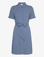 VIPAYA S/S SHIRT DRESS - NOOS - CORONET BLUE