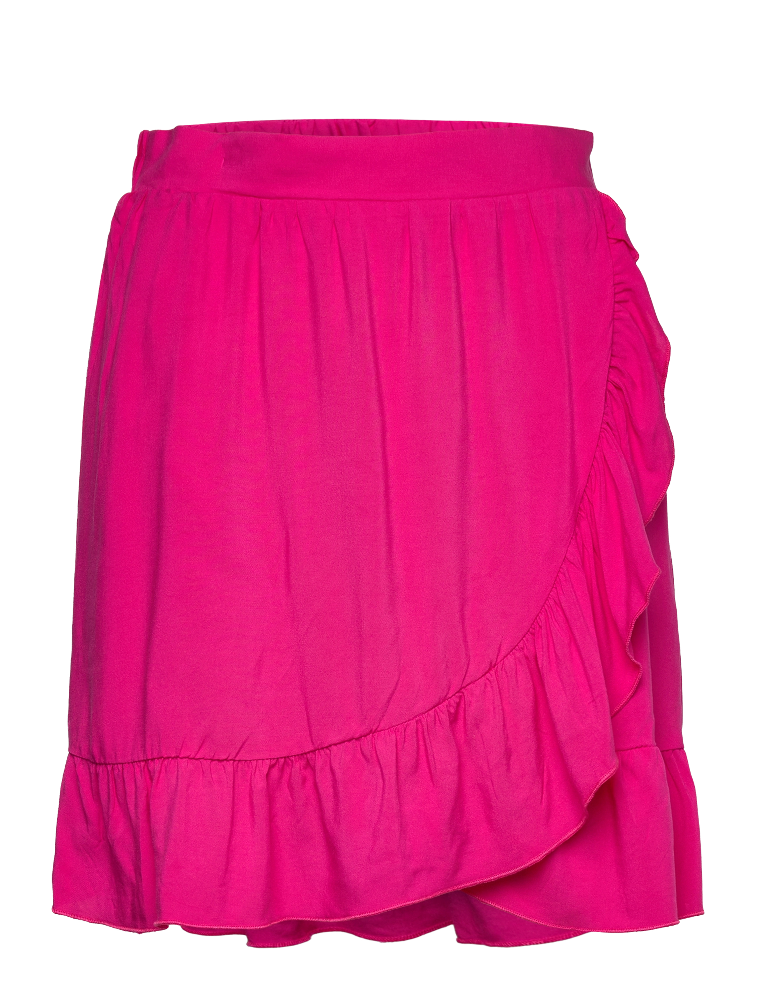VILA Vipaya Wrap Hw Kurz Rock/Su - Noos Pink - 34 - Damen
