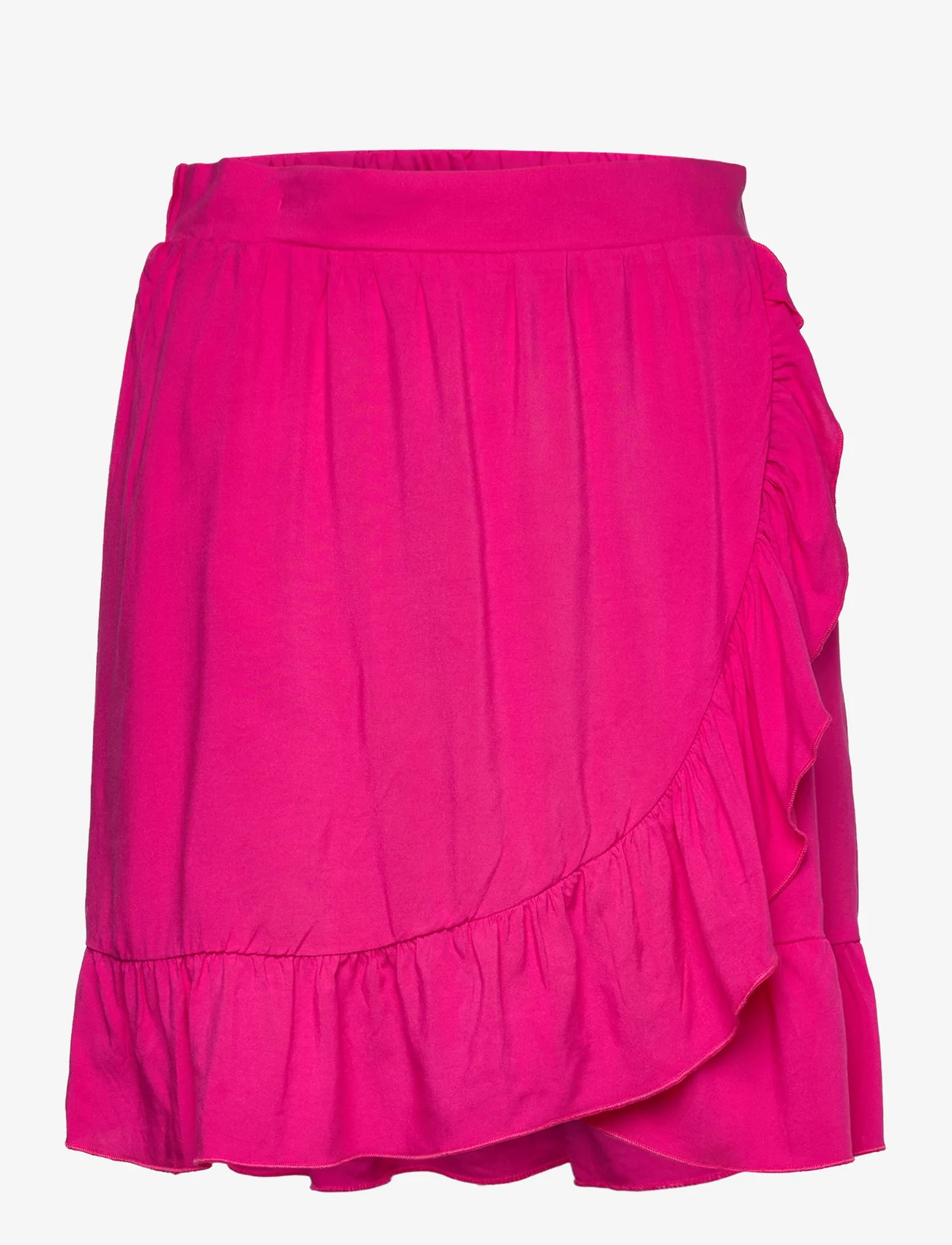 Vila - VIPAYA WRAP HW SHORT SKIRT/SU - NOOS - korta kjolar - pink yarrow - 0