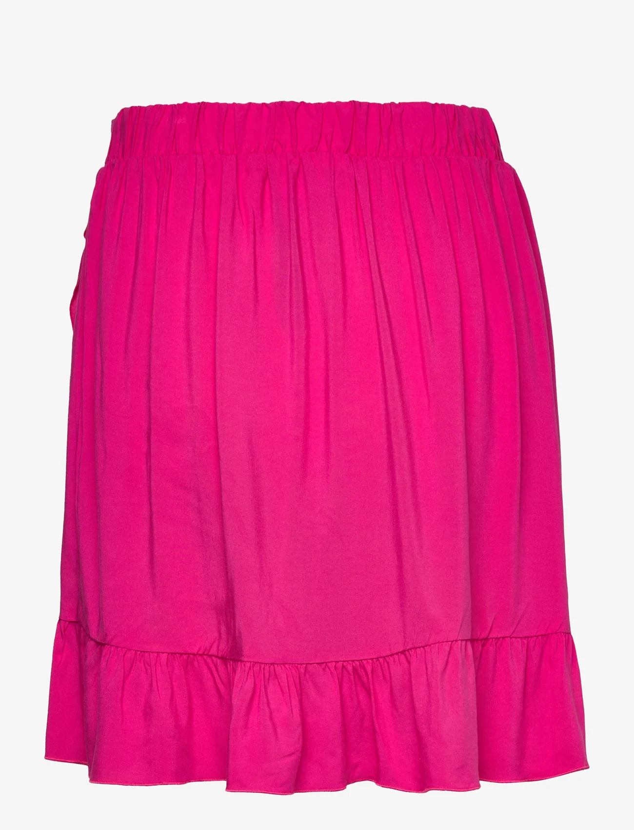 Vila - VIPAYA WRAP HW SHORT SKIRT/SU - NOOS - korta kjolar - pink yarrow - 1