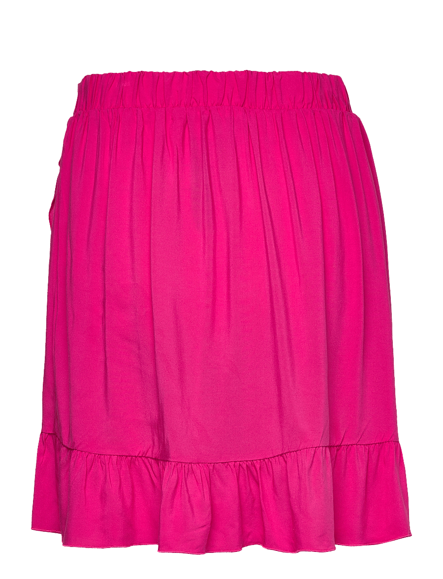 Vila - VIPAYA WRAP HW SHORT SKIRT/SU - NOOS - kurze röcke - pink yarrow - 2