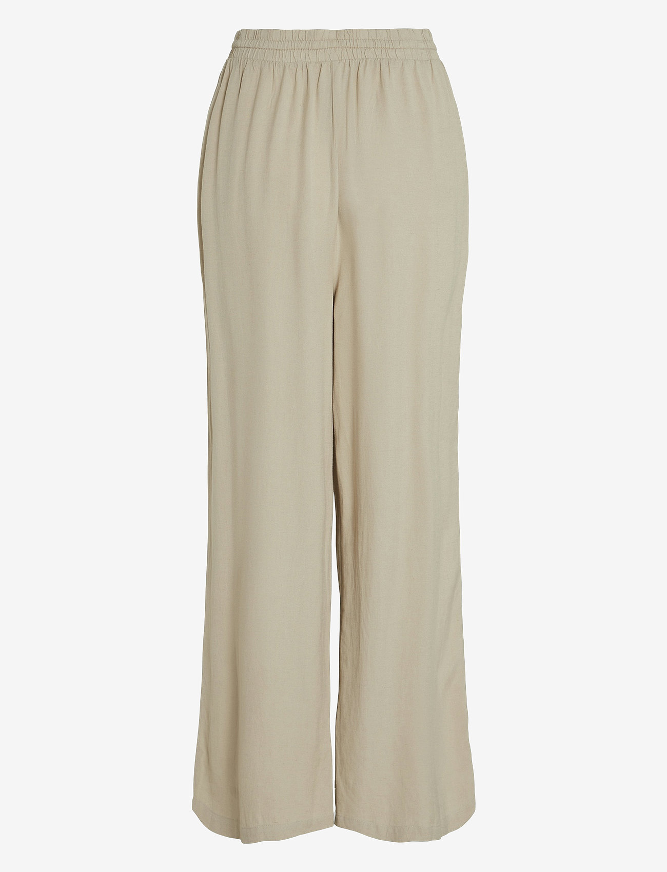 Vila - VIPRICIL RW 7/8 PANT - NOOS - bukser med brede ben - feather gray - 2