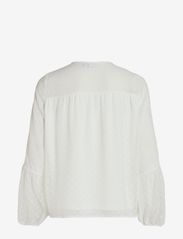 Vila - VIEDEE L/S TOP - NOOS - long-sleeved blouses - snow white - 1
