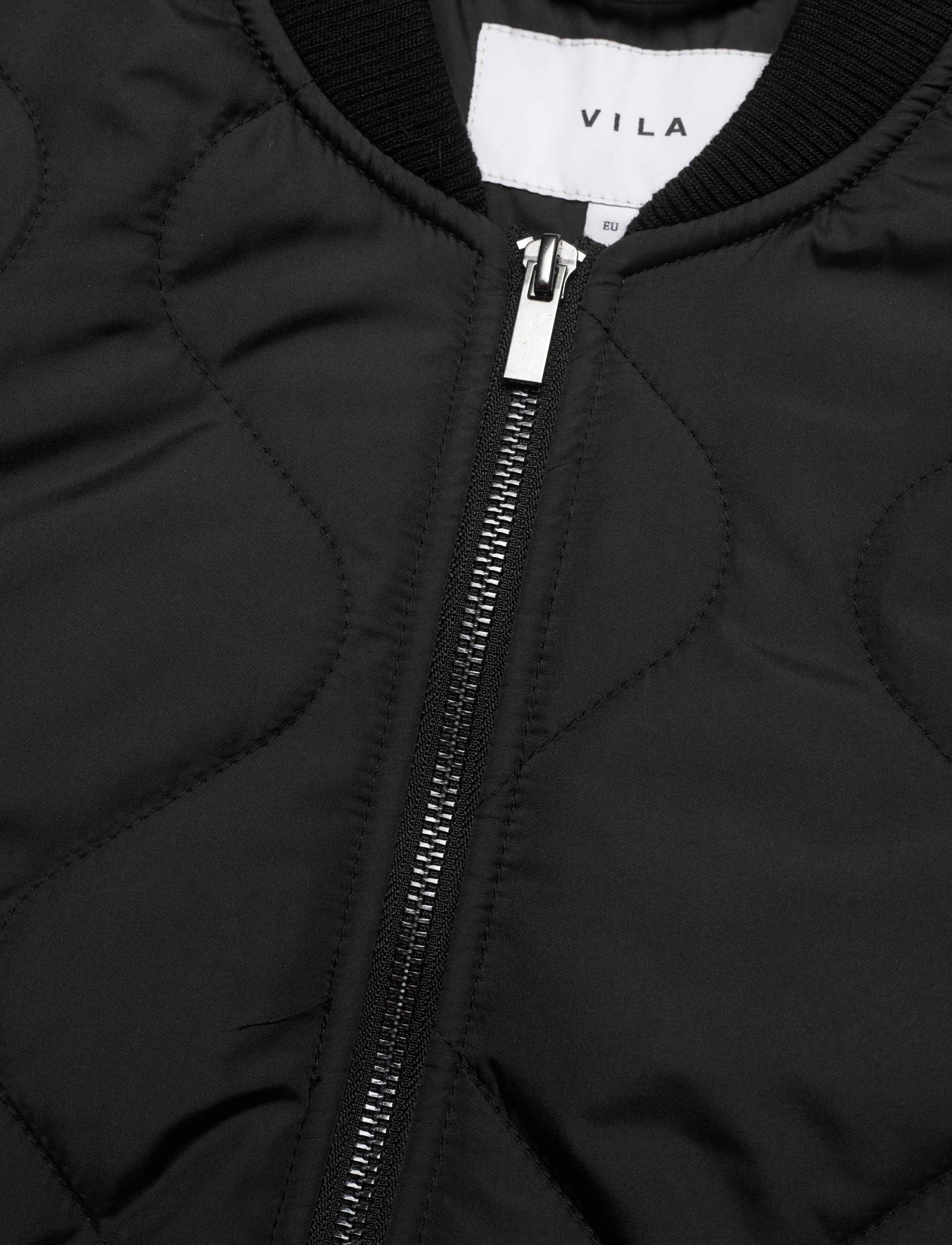 Vila - VIMANON QUILTED JACKET - - black - 2