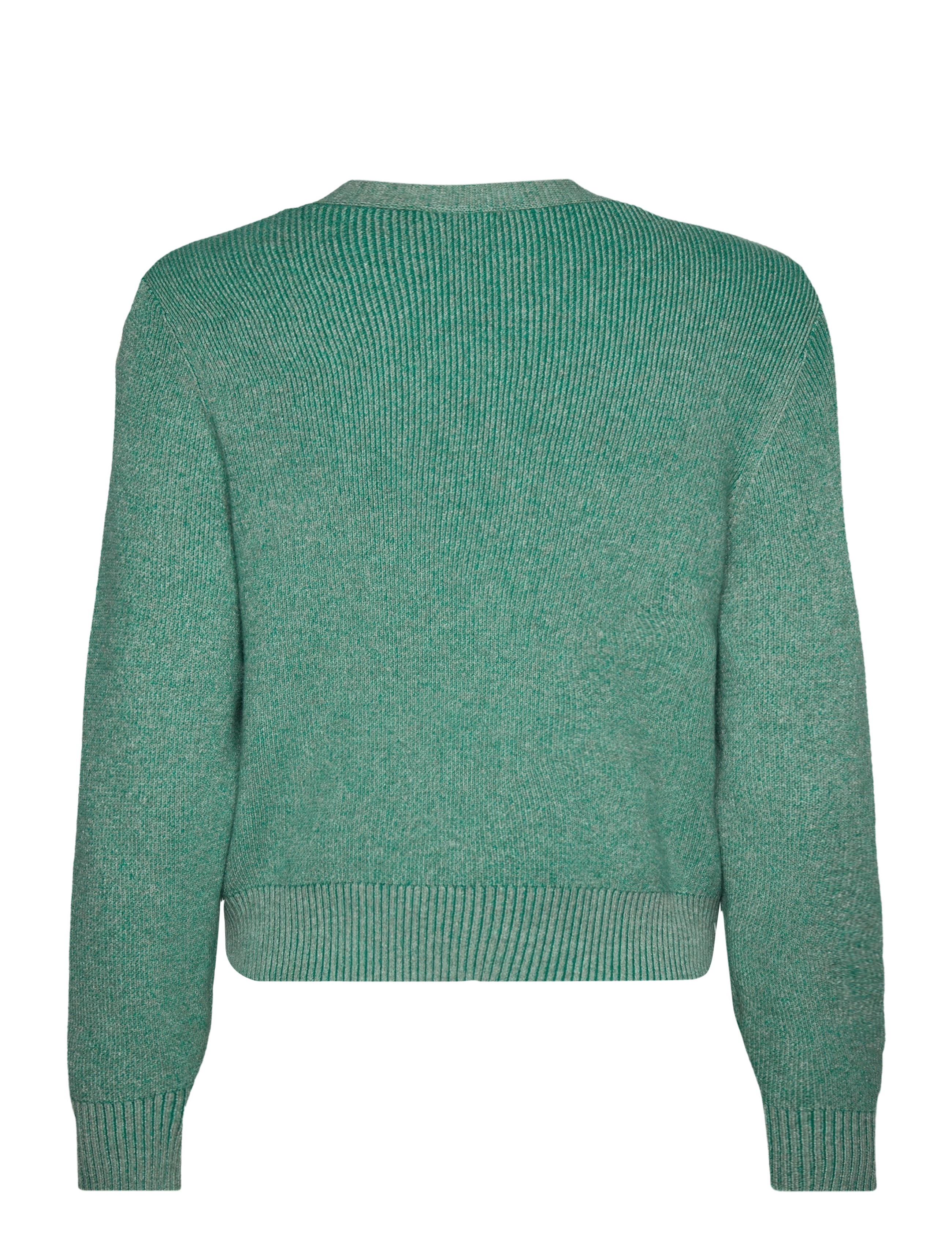 Vila - VIRIL MULTI SHORT L/S KNIT CARDIGAN-NOOS - green milieu - 1