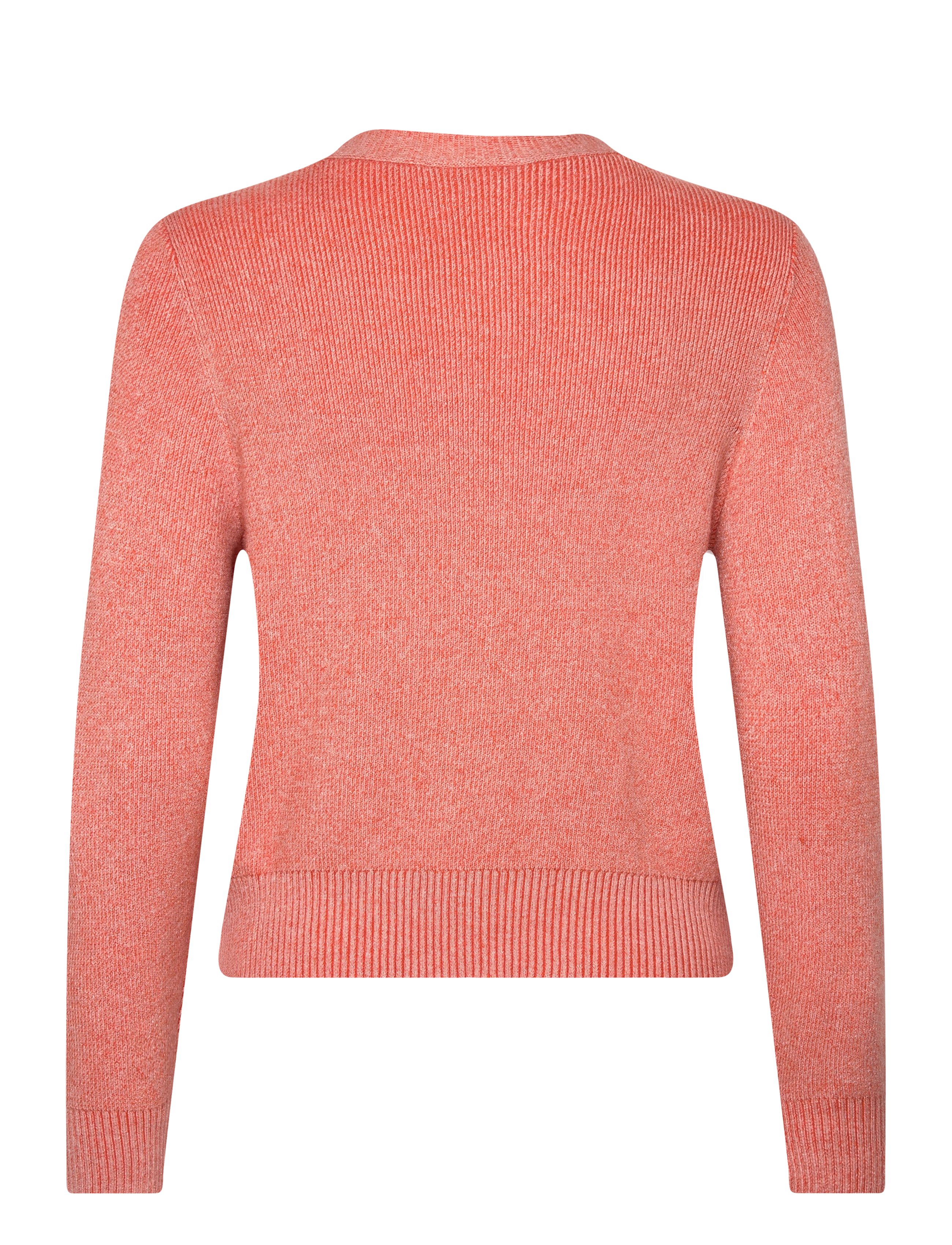 Vila - VIRIL MULTI SHORT L/S KNIT CARDIGAN-NOOS - misty rose - 1
