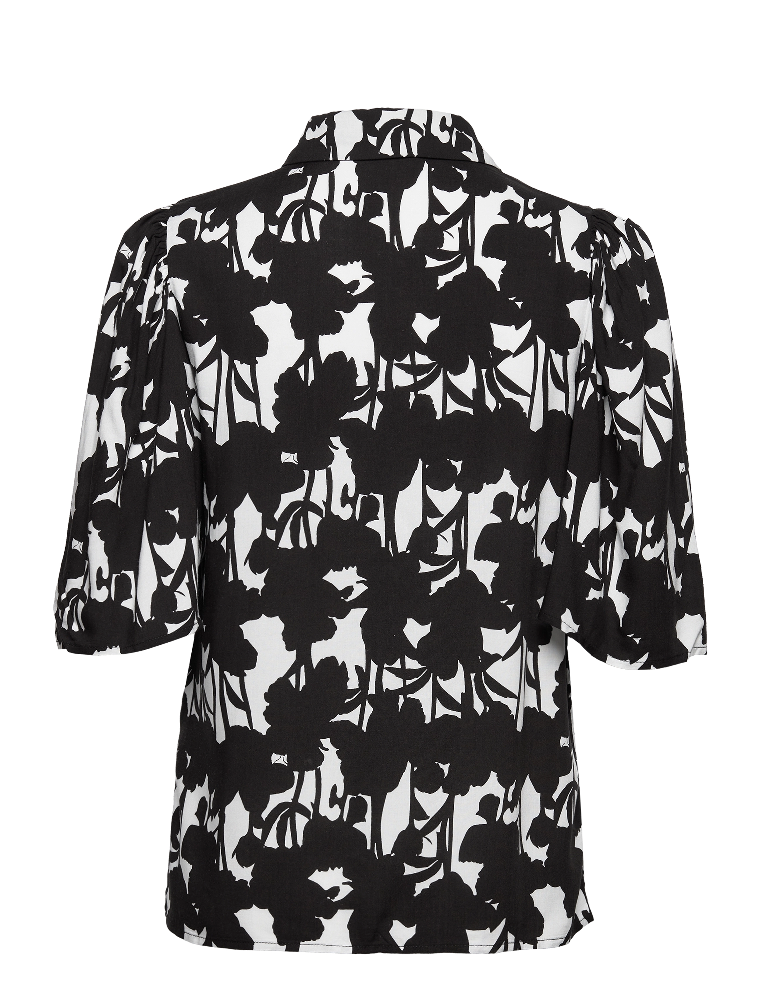 Vila - VISOON 2/4 SHIRT - short-sleeved shirts - cloud dancer - 2