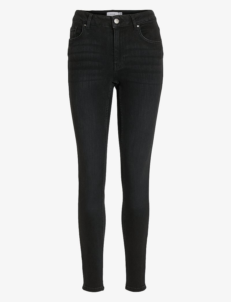 Vila - VISARAH WU01 RW SKINNY JEANS - NOOS - skinny jeans - black denim - 1