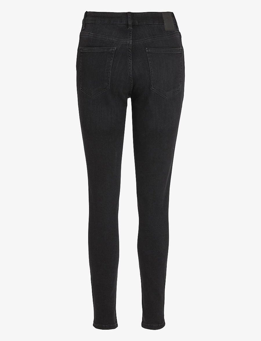 Vila - VISARAH WU01 RW SKINNY JEANS - NOOS - jeans skinny - black denim - 2