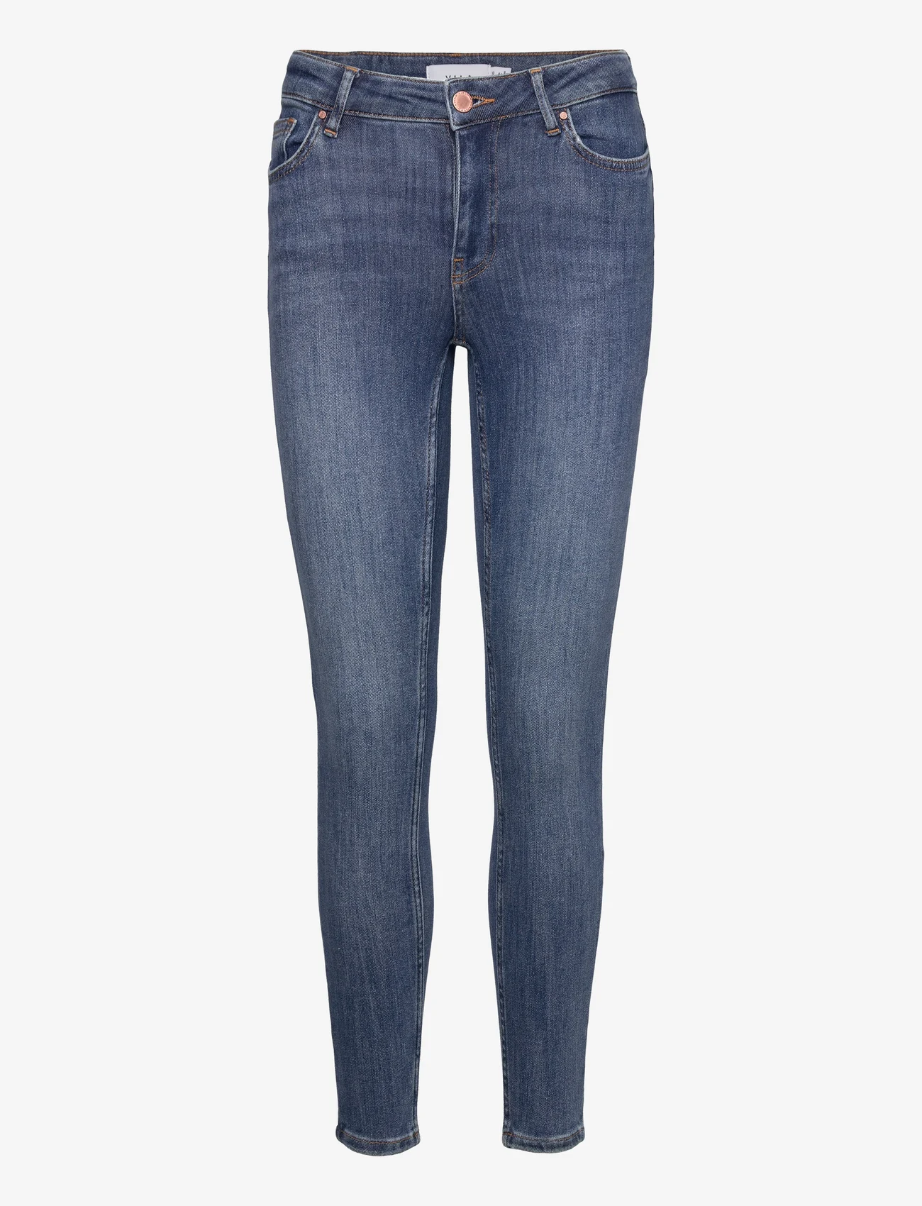 Vila - VISARAH WU02 RW SKINNY JEANS - NOOS - skinny jeans - medium blue denim - 0