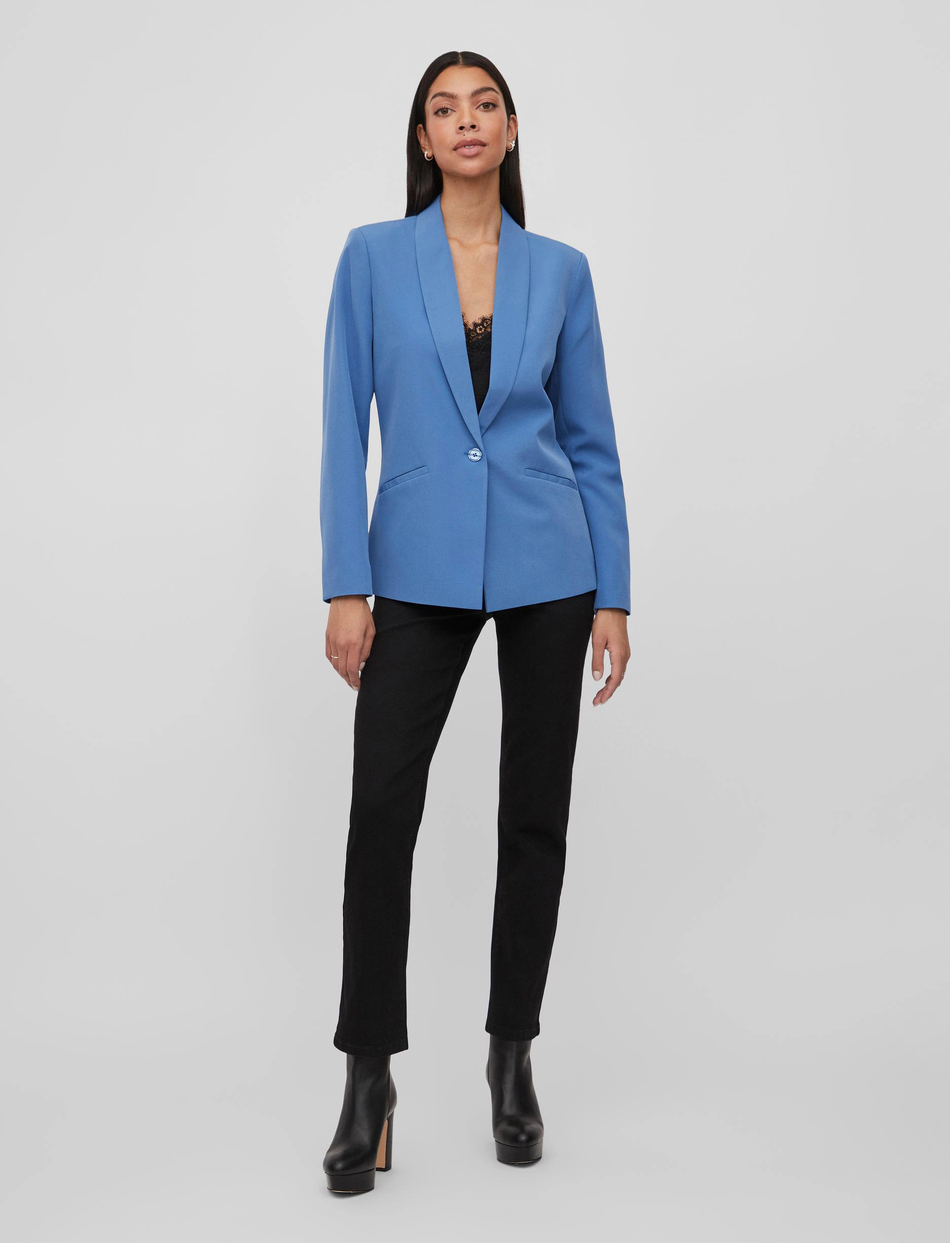 Vila - VIKAMMA BLAZER - federal blue - 4