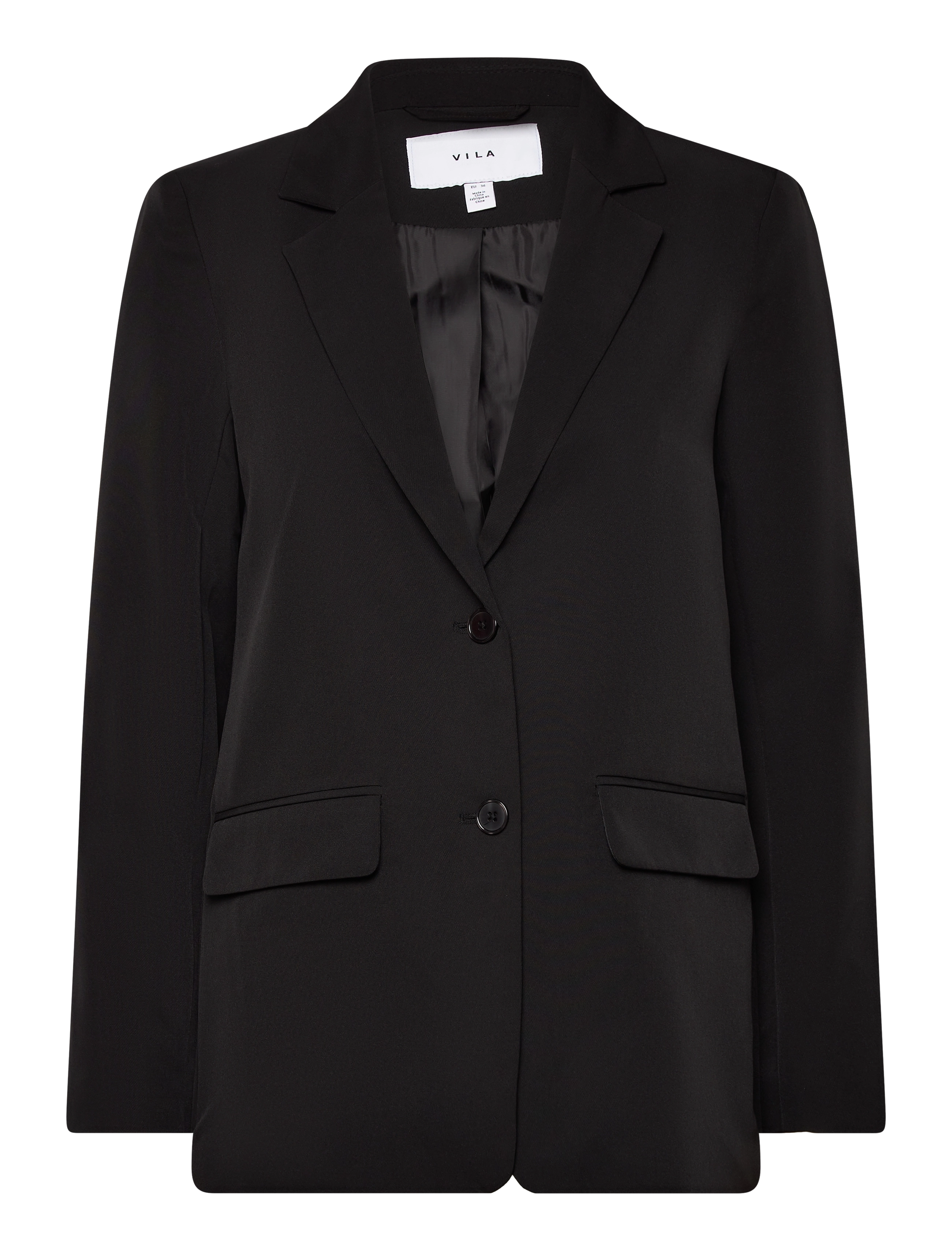 VIKAMMA LOOSE BLAZER - BLACK