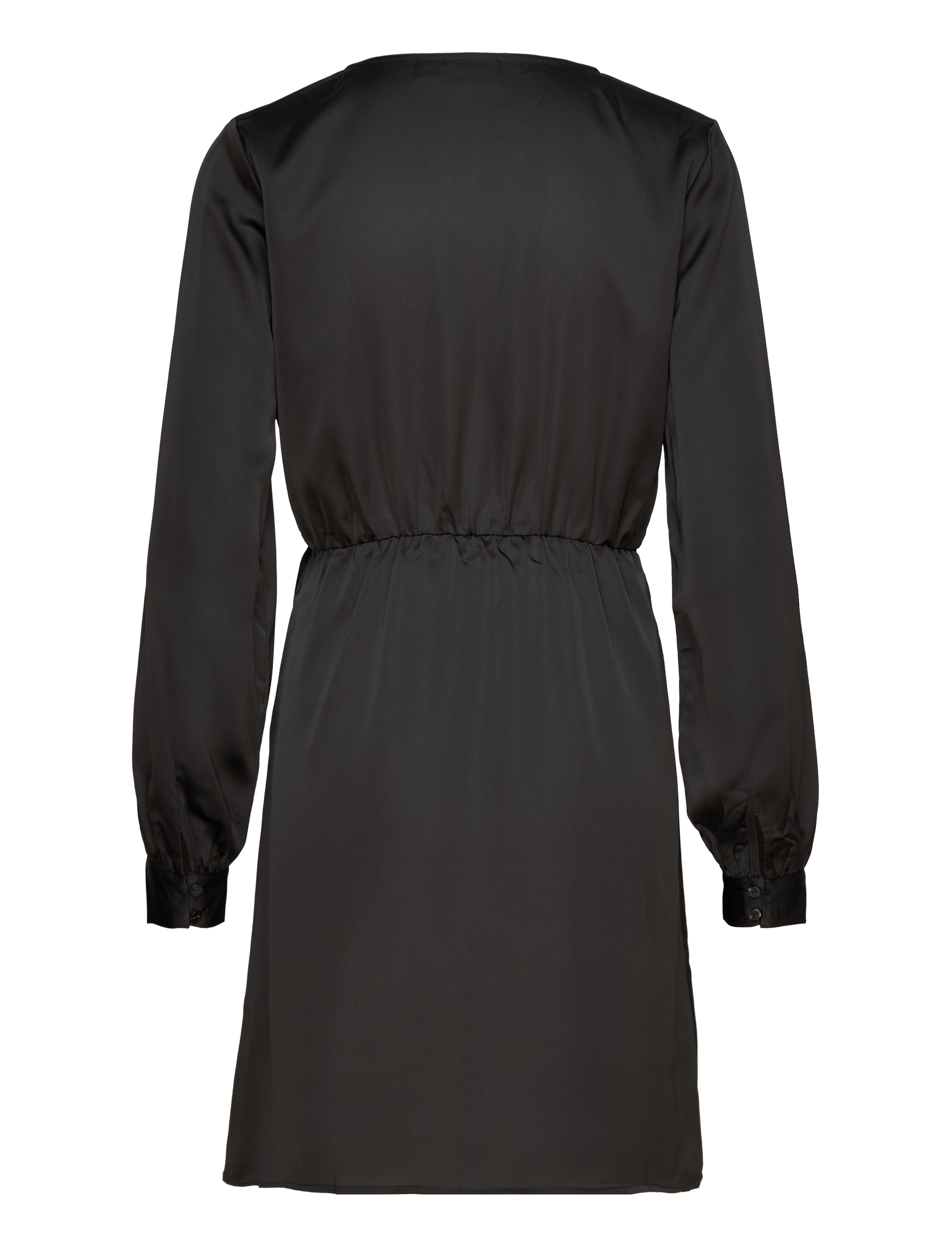 Vila - VIELLETTE WRAP L/S DRESS/SU- NOOS - black - 1