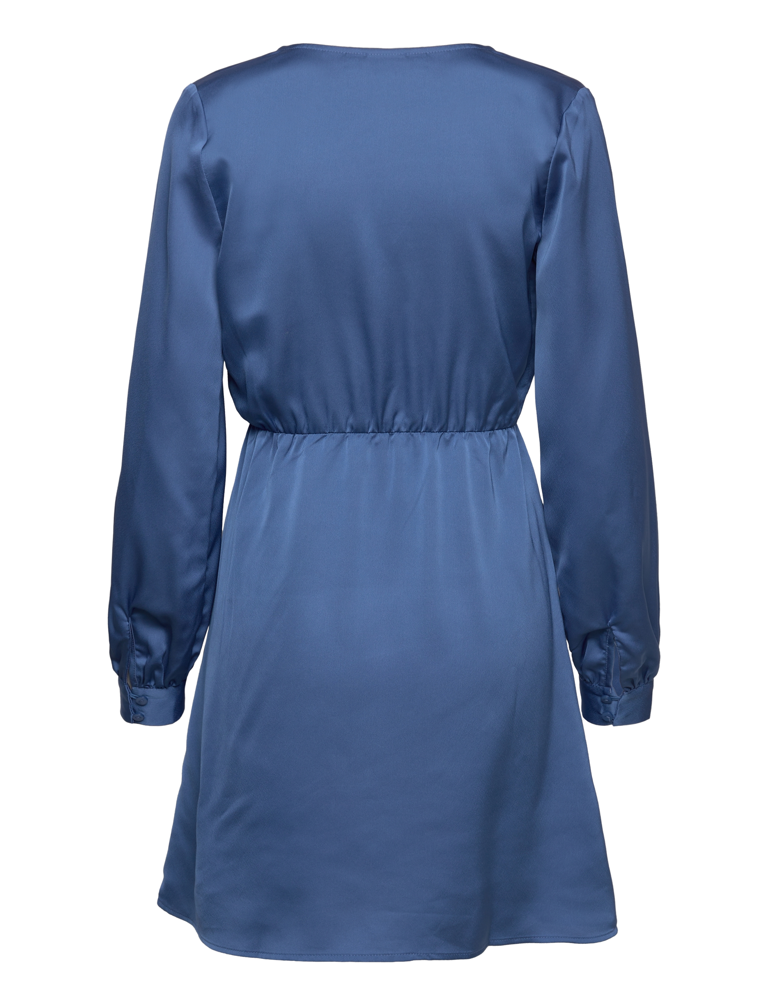 Vila - VIELLETTE WRAP L/S DRESS/SU- NOOS - federal blue - 1