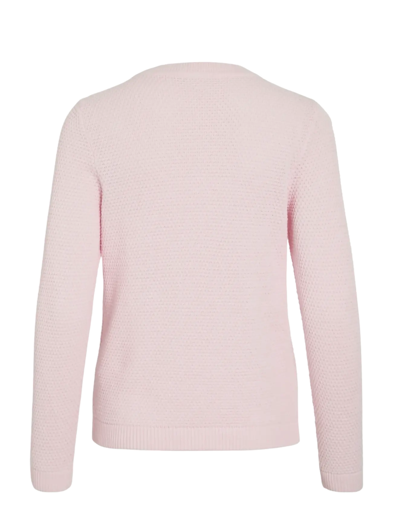 Vila - VIDALO O-NECK L/S KNIT TOP- NOOS - striktrøjer - cherry blossom - 2