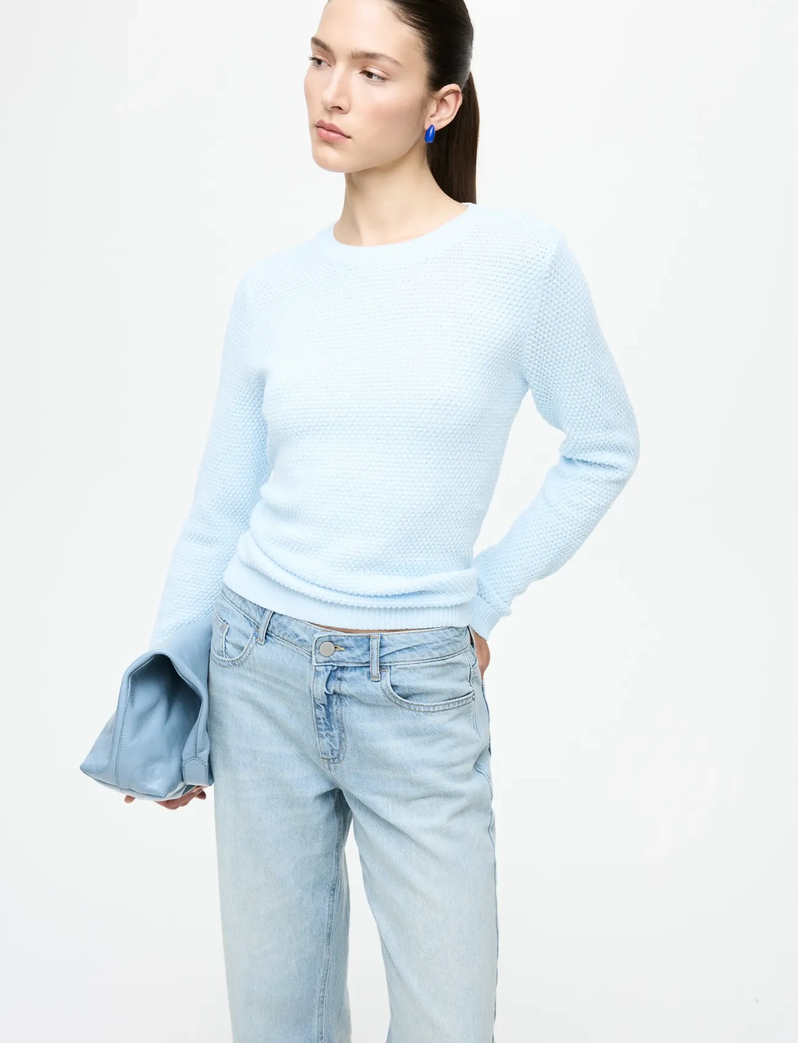 VILA Vidalo O-Neck L/S Knit Top - Noos stickade tröjor dam – bild 5