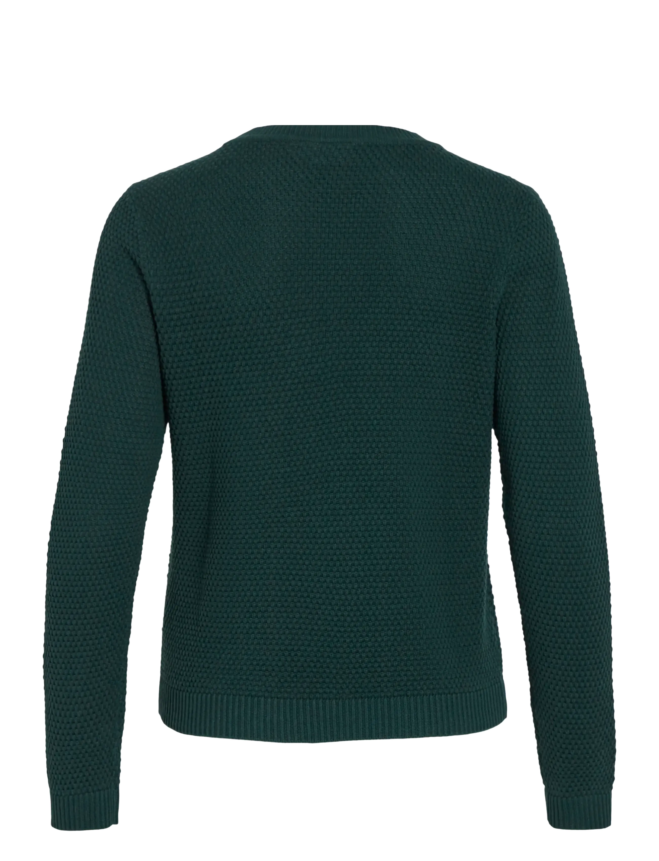 Vila - VIDALO O-NECK L/S KNIT TOP- NOOS - striktrøjer - ponderosa pine - 2