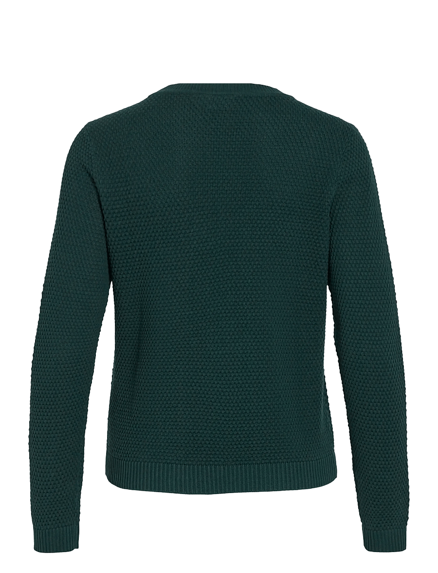 Vila - VIDALO O-NECK L/S KNIT TOP- NOOS - pullover - ponderosa pine - 2