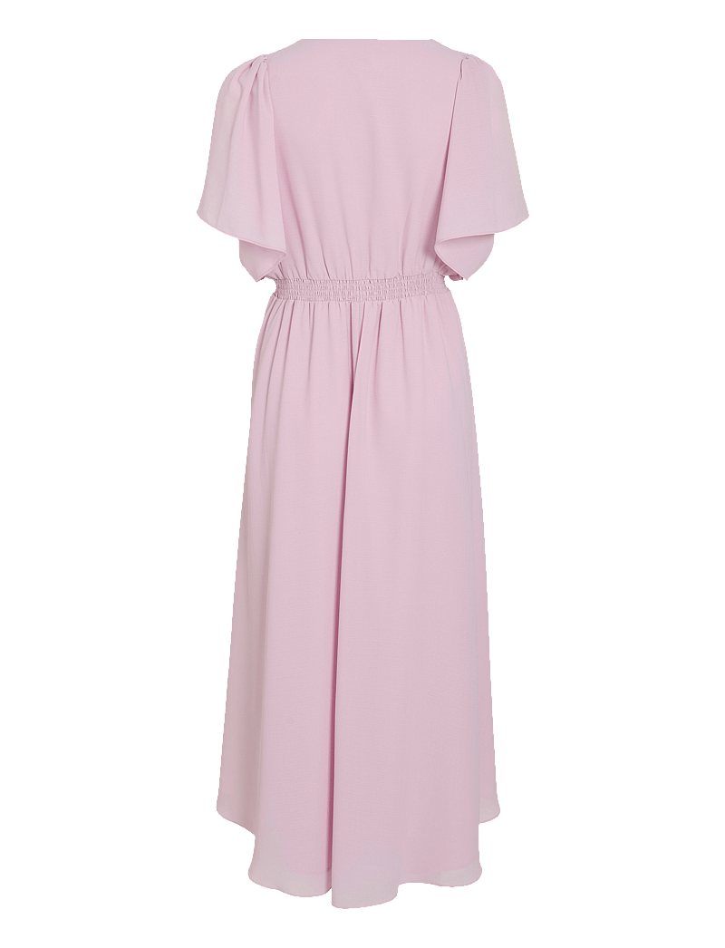 Vila - VIMIRAGE 2/4 V-NECK ANKLE DRESS/BM/DC - sommerkleider - winsome orchid - 1