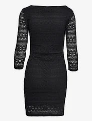Vila - VICHIKKA LACE 3/4 SHORT DRESS - najniższe ceny - black - 1