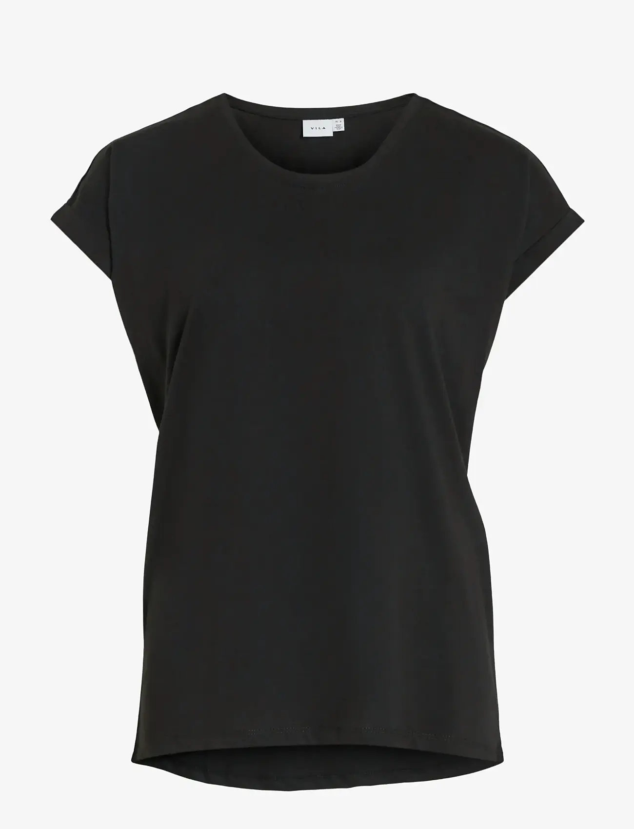 Vila - VIDREAMERS NEW PURE T-SHIRT-NOOS - t-shirts - black - 1