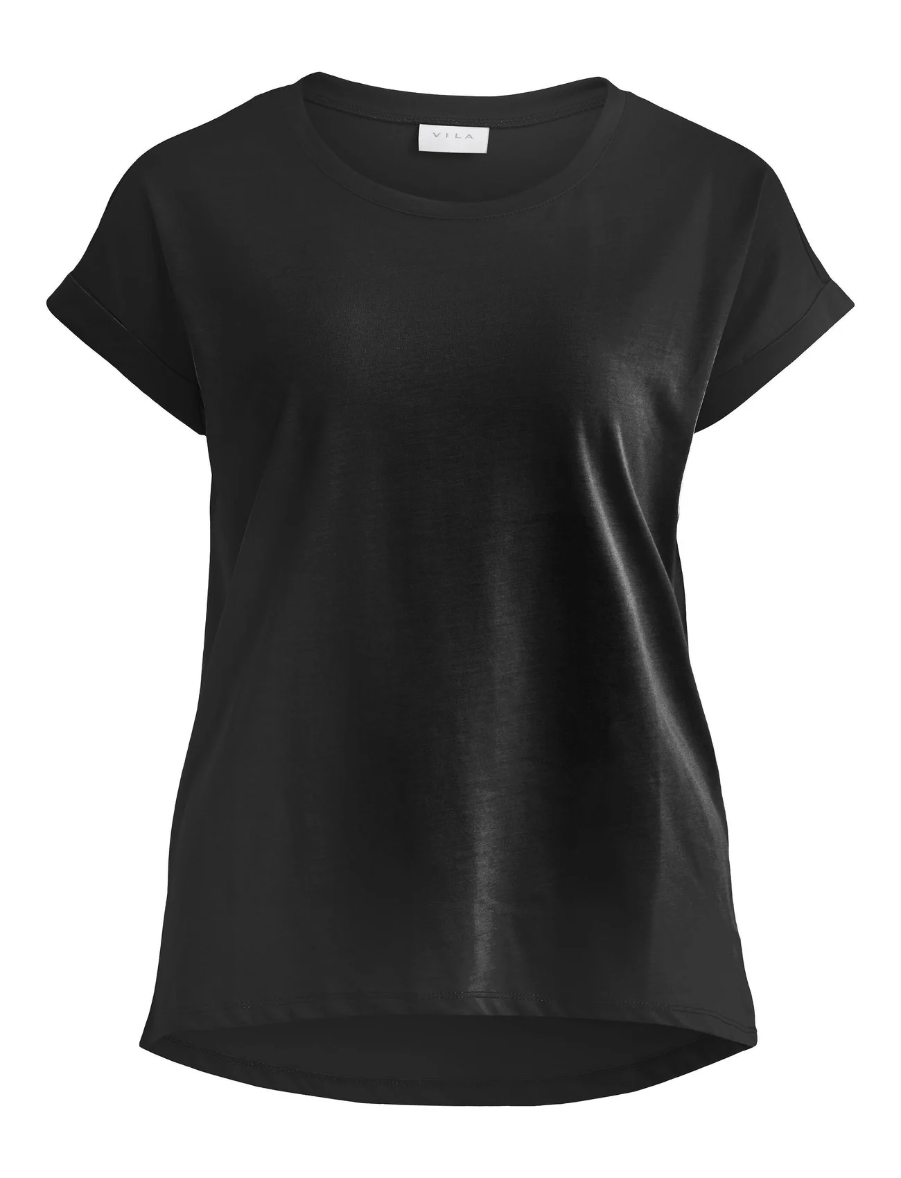 Vila - VIDREAMERS NEW PURE T-SHIRT-NOOS - t-shirts - black - 0