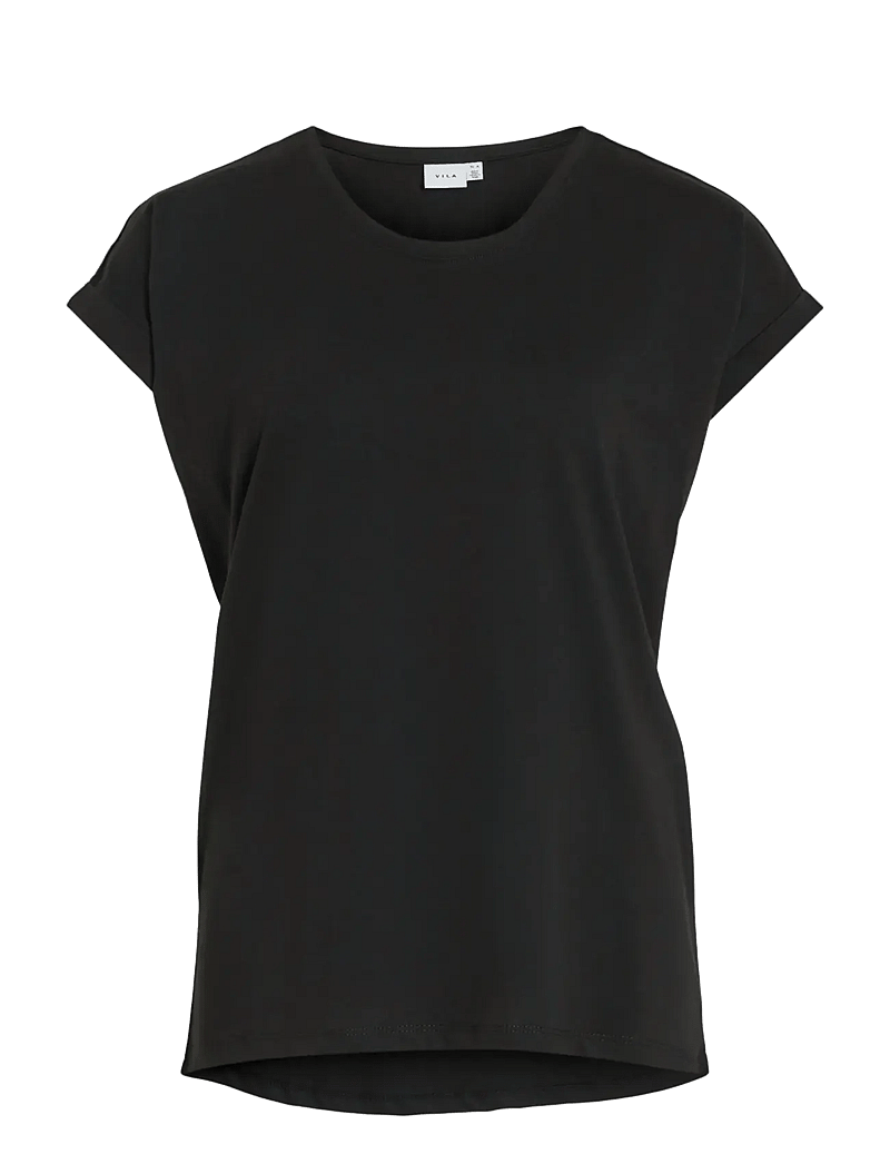 Vila - VIDREAMERS NEW PURE T-SHIRT-NOOS - t-paidat - black - 1