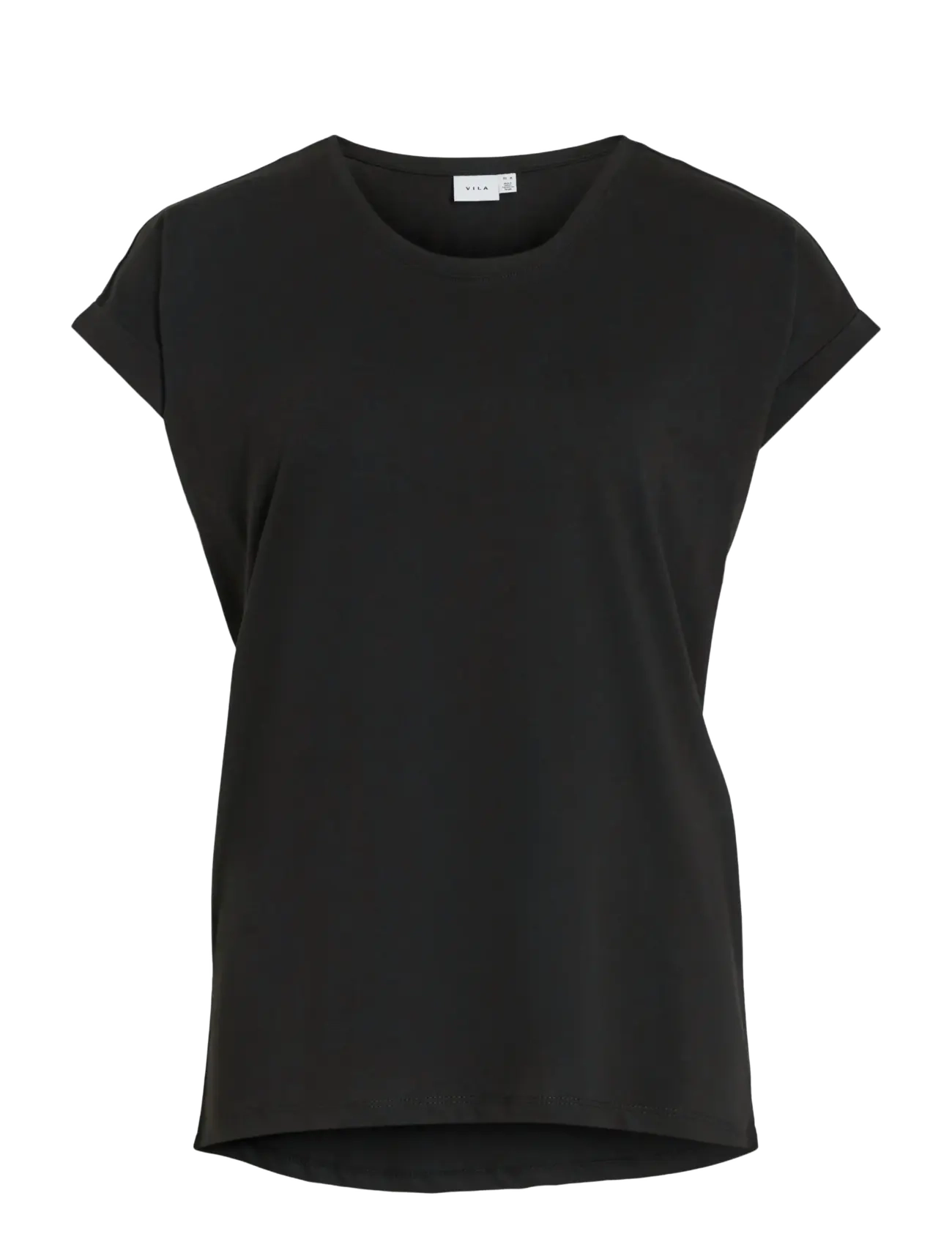 Vila VIDREAMERS NEW PURE T-SHIRT-NOOS - Vila - BLACK / black