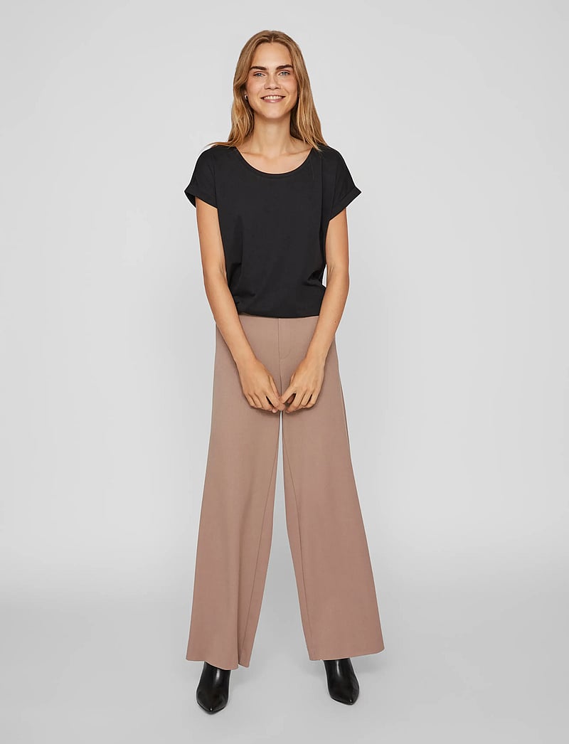 Vila - VIDREAMERS NEW PURE T-SHIRT-NOOS - t-paidat - black - 4