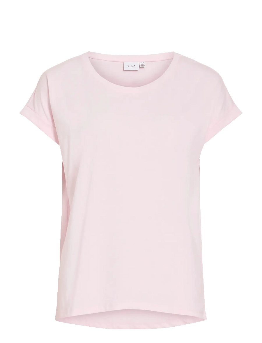 Vila - VIDREAMERS NEW PURE T-SHIRT-NOOS - t-shirts - cherry blossom - 1
