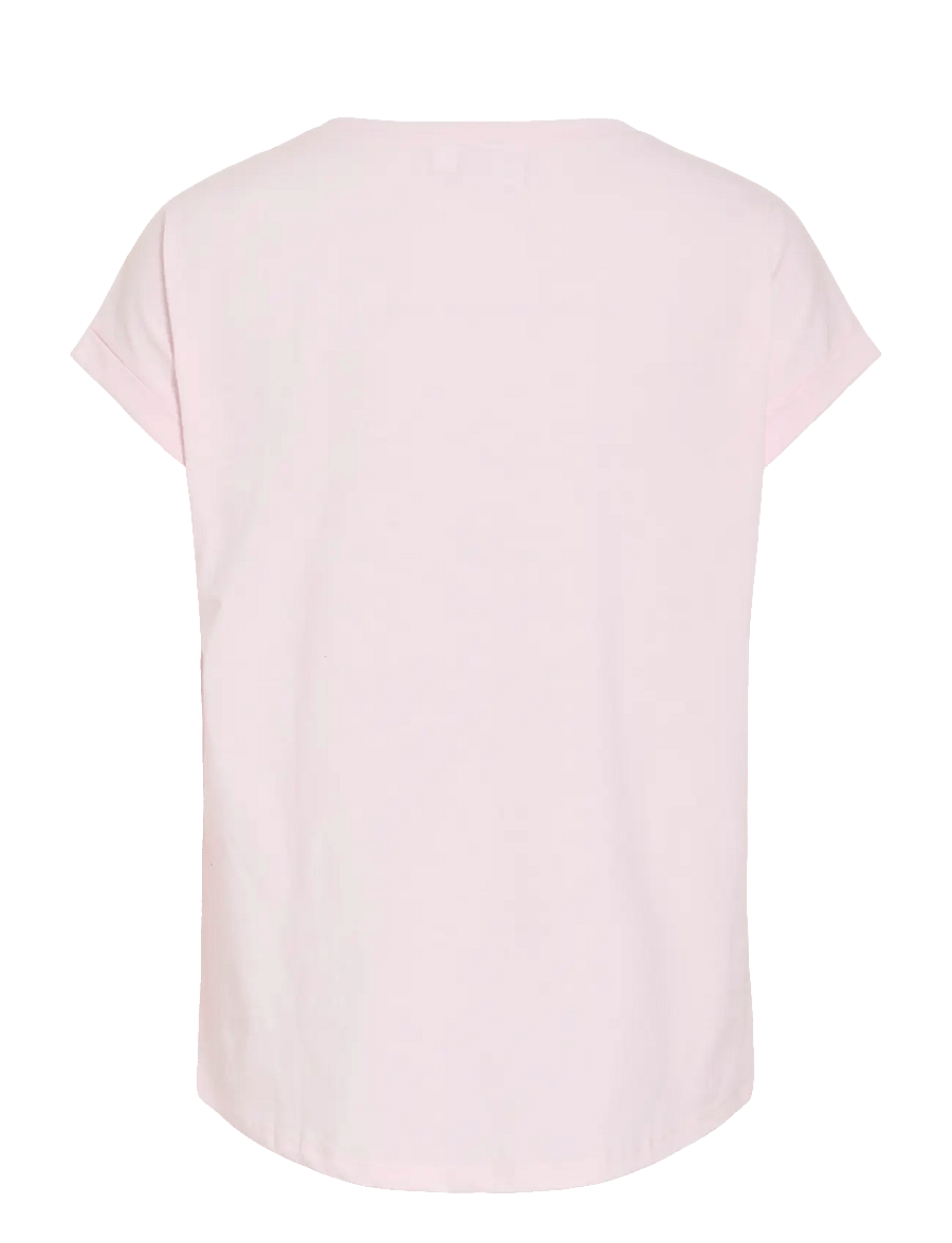 Vila - VIDREAMERS NEW PURE T-SHIRT-NOOS - t-shirts - cherry blossom - 2