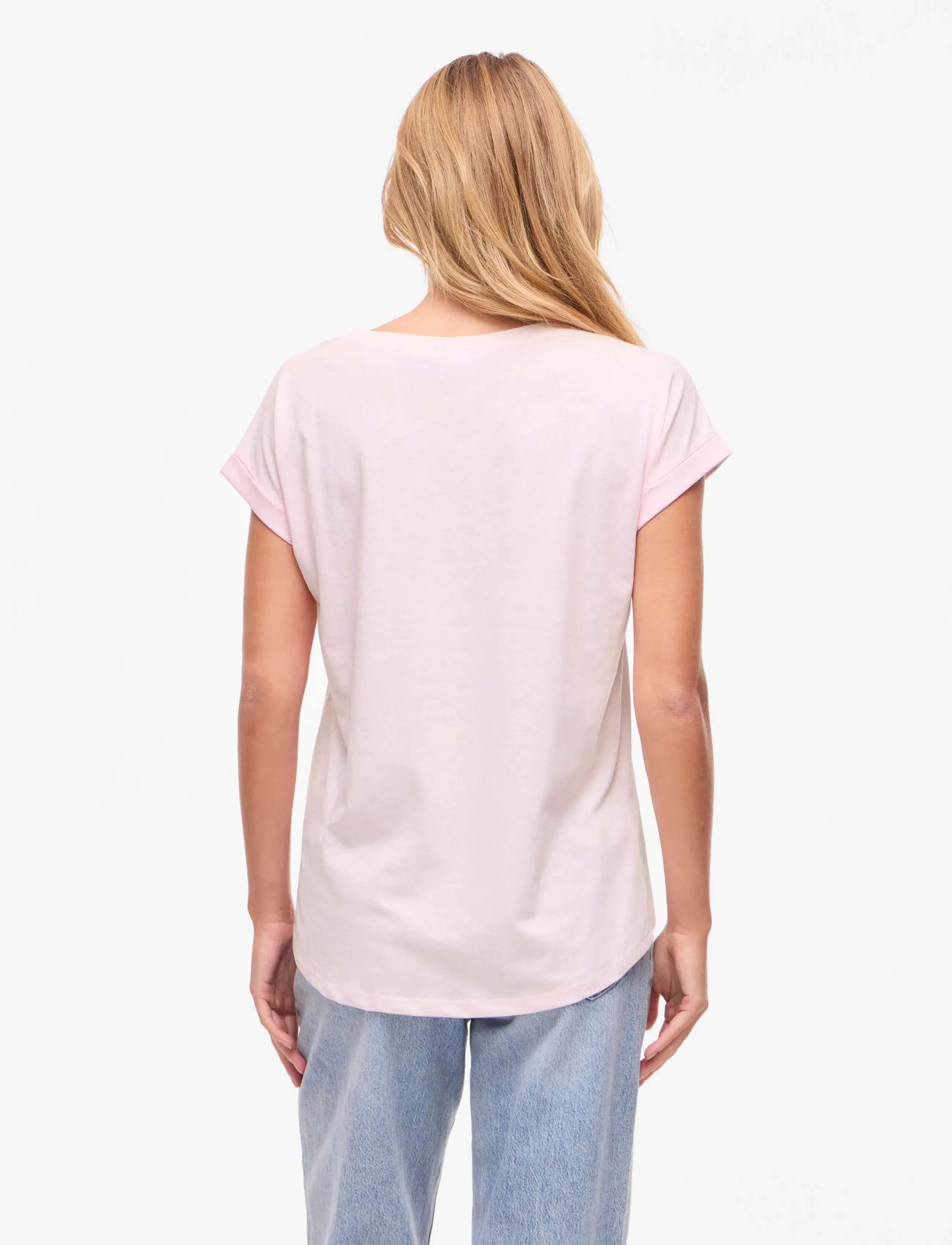 Vila - VIDREAMERS NEW PURE T-SHIRT-NOOS - t-shirts - cherry blossom - 3