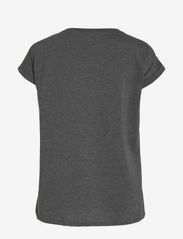Vila - VIDREAMERS NEW PURE T-SHIRT-NOOS - t-shirts - dark grey melange - 1