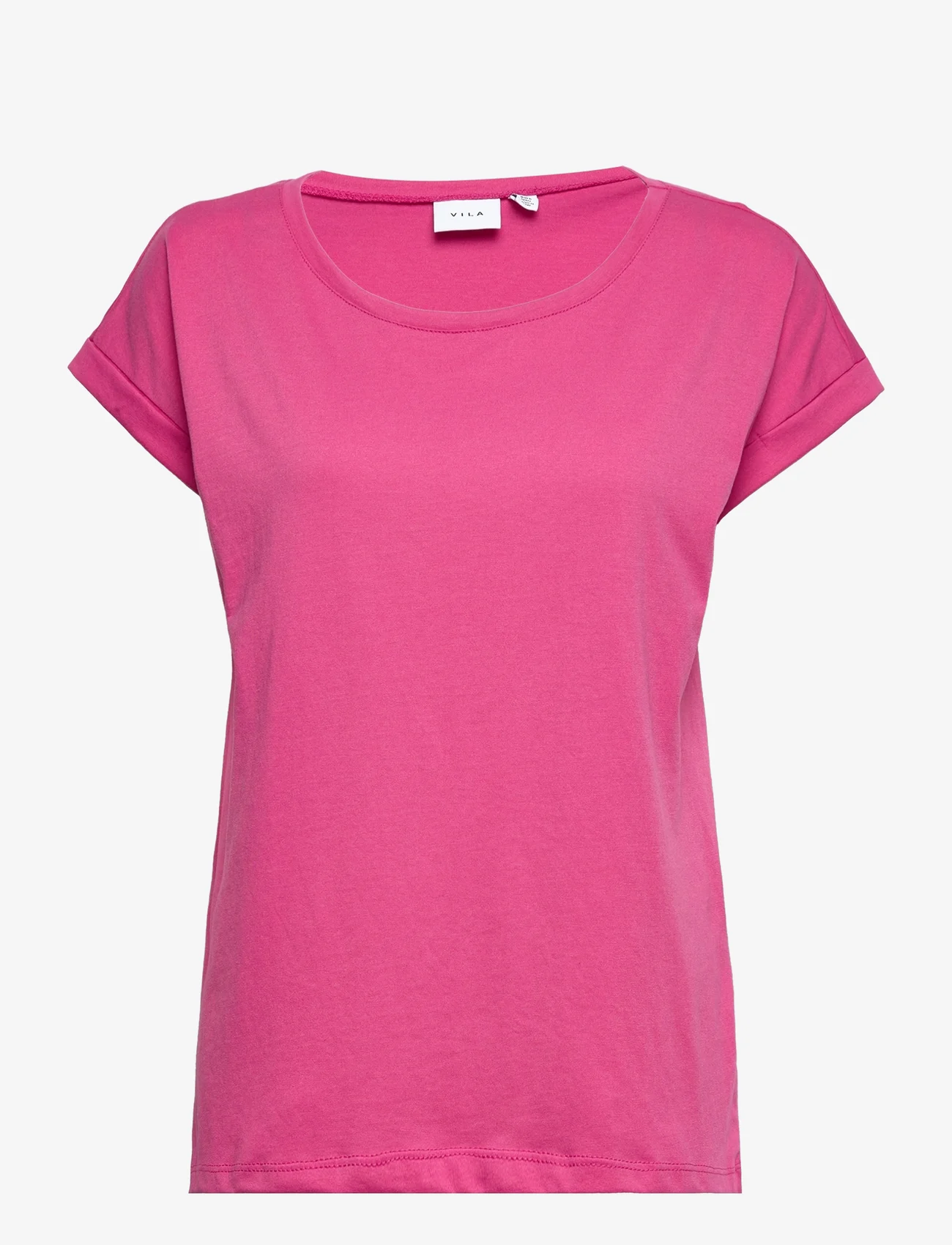 Vila - VIDREAMERS NEW PURE T-SHIRT-NOOS - t-shirts - fandango pink - 0