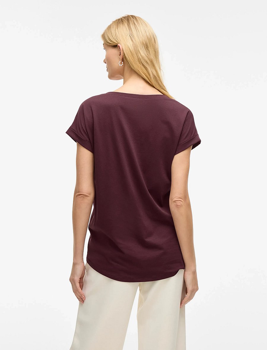 Vila - VIDREAMERS NEW PURE T-SHIRT-NOOS - t-shirts - fig - 3