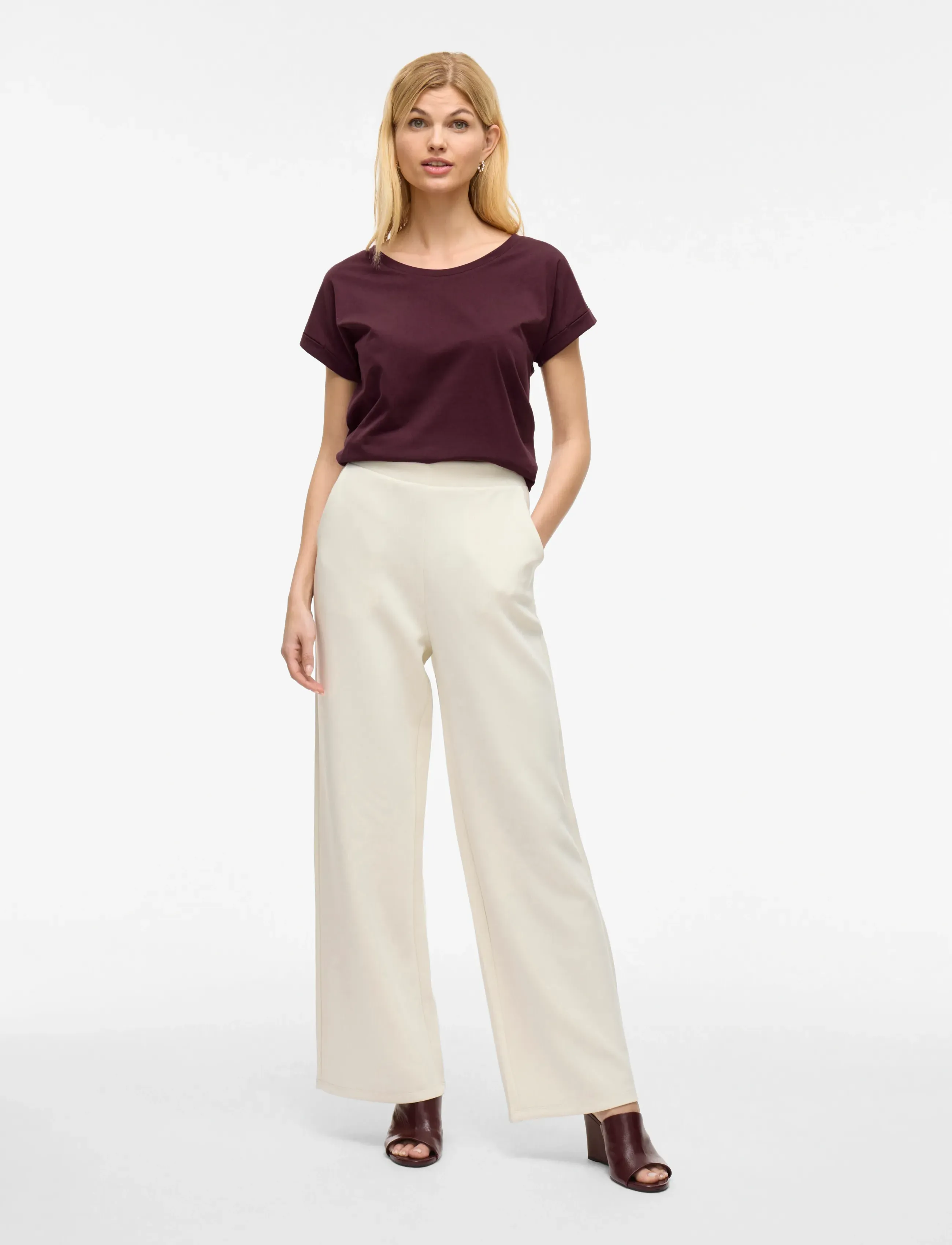 Vila - VIDREAMERS NEW PURE T-SHIRT-NOOS - t-shirts - fig - 4