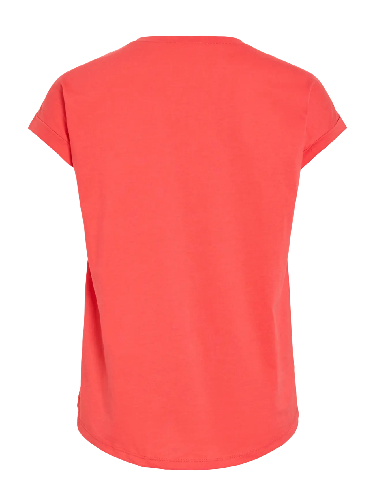 Vila - VIDREAMERS NEW PURE T-SHIRT-NOOS - t-shirts - hibiscus - 2
