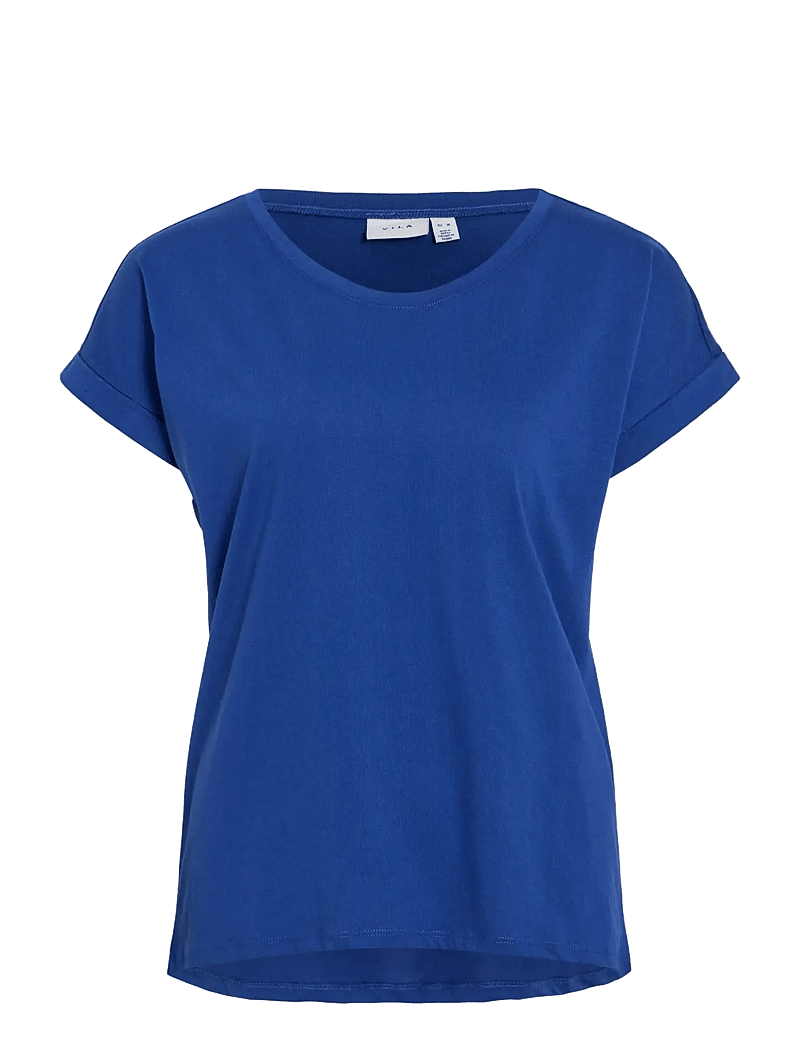 Vila - VIDREAMERS NEW PURE T-SHIRT-NOOS - t-shirts - mazarine blue - 1