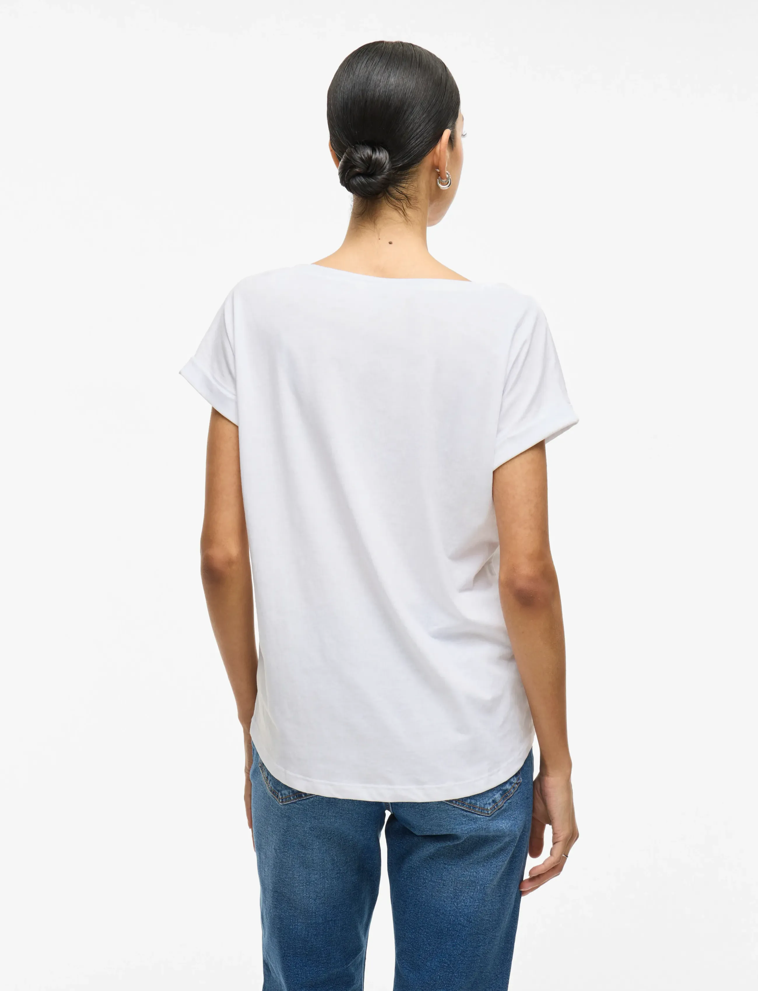 Vila - VIDREAMERS NEW PURE T-SHIRT-NOOS - marškinėliai - optical snow - 3