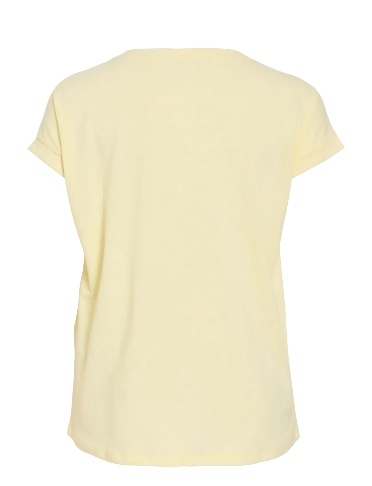 Vila - VIDREAMERS NEW PURE T-SHIRT-NOOS - t-shirts - pastel yellow - 2