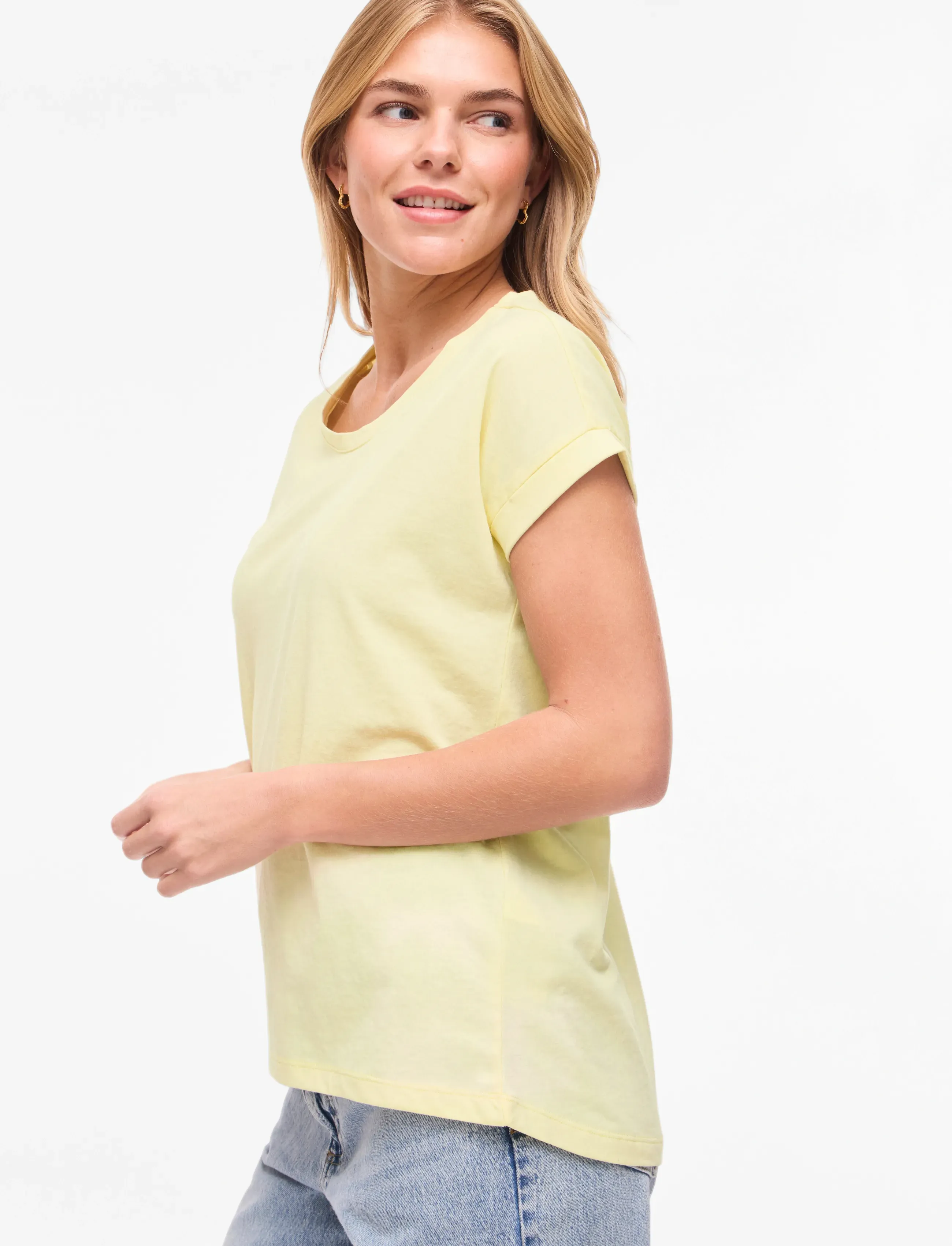 Vila - VIDREAMERS NEW PURE T-SHIRT-NOOS - t-shirts - pastel yellow - 5