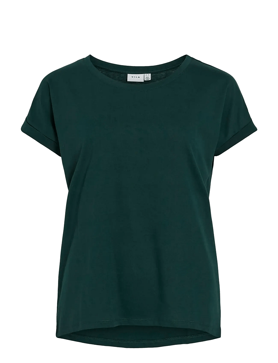 Vila - VIDREAMERS NEW PURE T-SHIRT-NOOS - t-shirts - ponderosa pine - 1