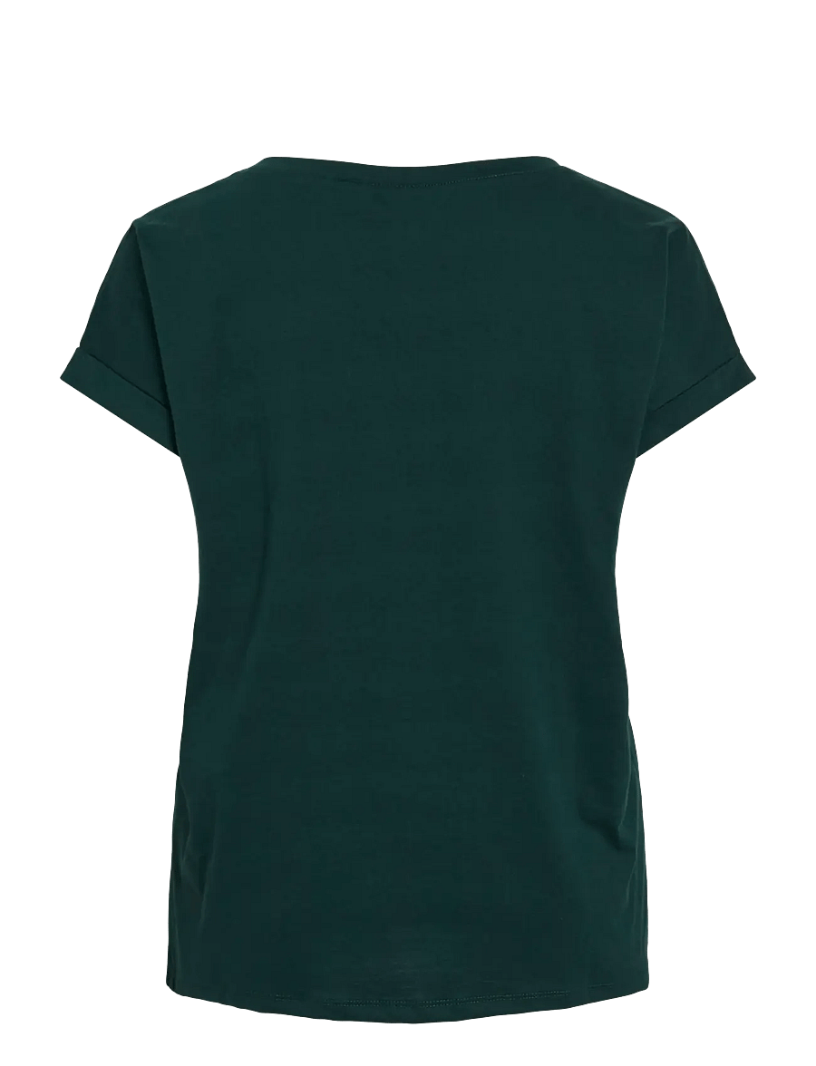 Vila - VIDREAMERS NEW PURE T-SHIRT-NOOS - t-shirts - ponderosa pine - 2