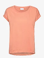 VIDREAMERS NEW PURE T-SHIRT-NOOS - SHELL CORAL
